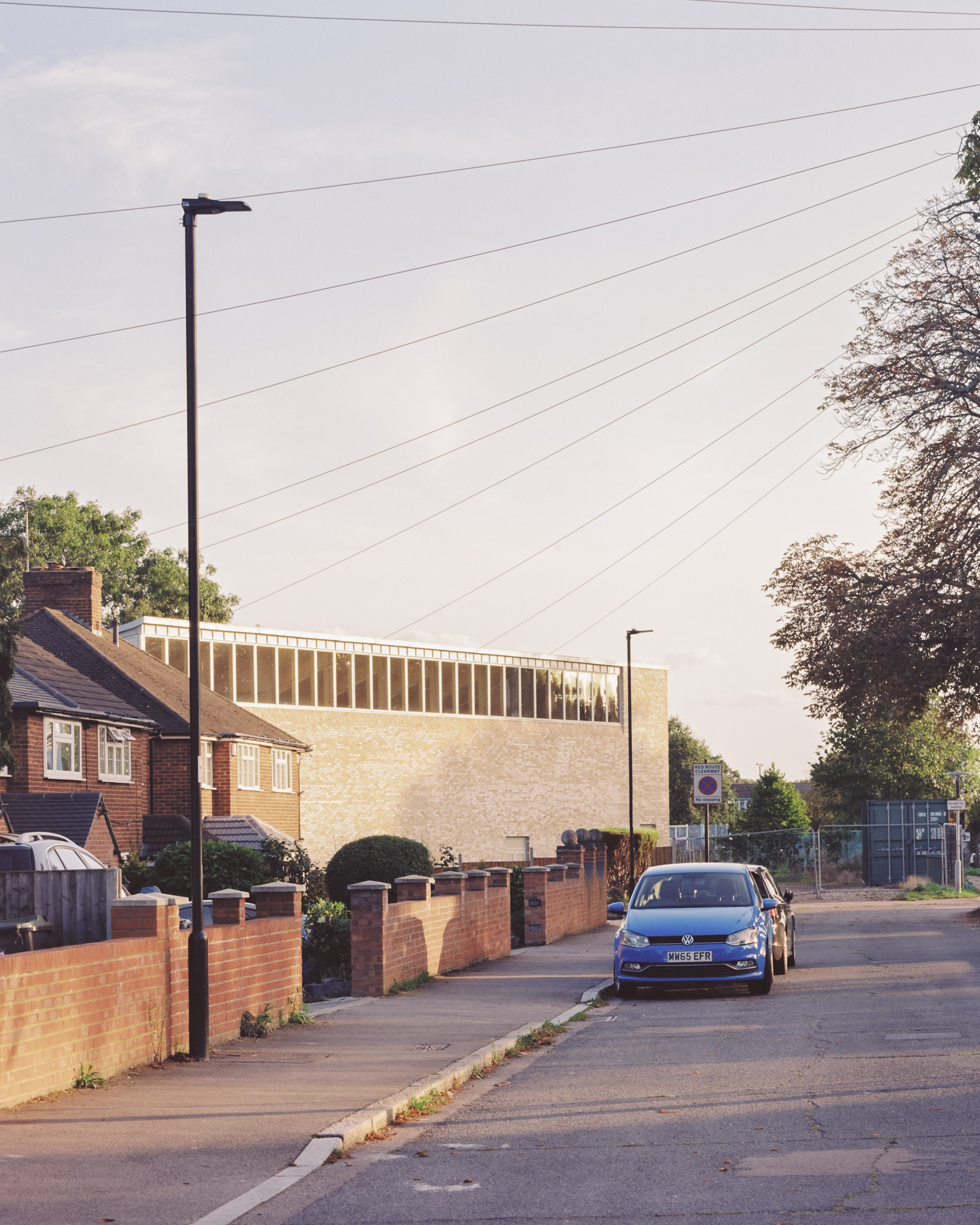 The Space — street view of the timber building